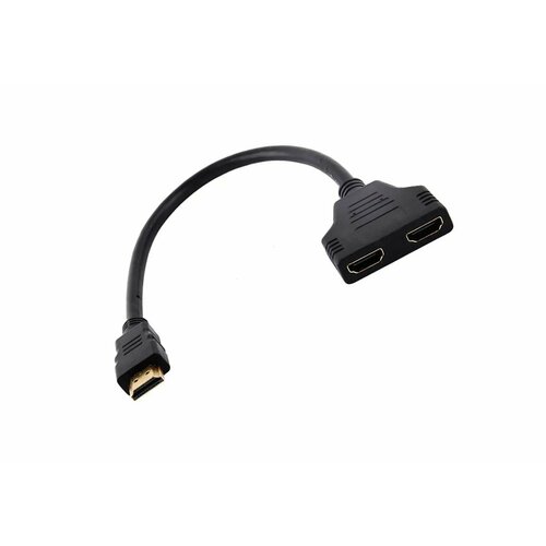 Разветвитель HDMI 1.4 на 2 выхода Full HD 1080p 60Hz 21 см разветвитель сплиттер hdmi на 3 порта 4k кабель hdmi 0 5 м ks is