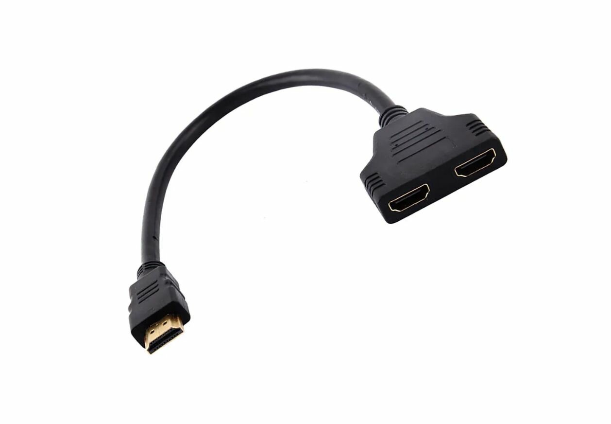 Разветвитель HDMI 1.4 на 2 выхода Full HD 1080p 60Hz 21 см