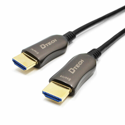 HDMI кабель оптический v2.0 4K HDR Optical Fiber Cable Pro-HD D-TECH 35 метров