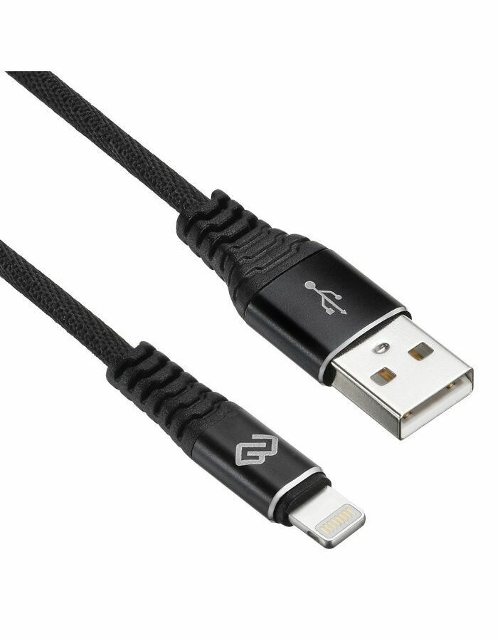 Кабель Digma USB A(m)-Lightning (m) 1.2м White - фото №11