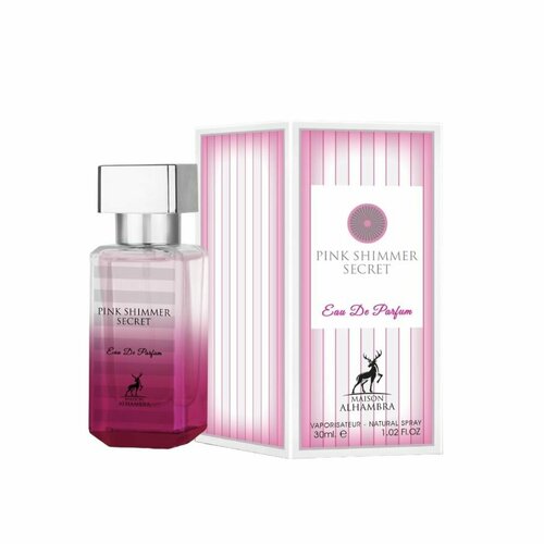 Maison Alhambra Парфюмерная вода женская PINK SHIMMER SECRET 30мл pink shimmer secret perfume 100ml edp