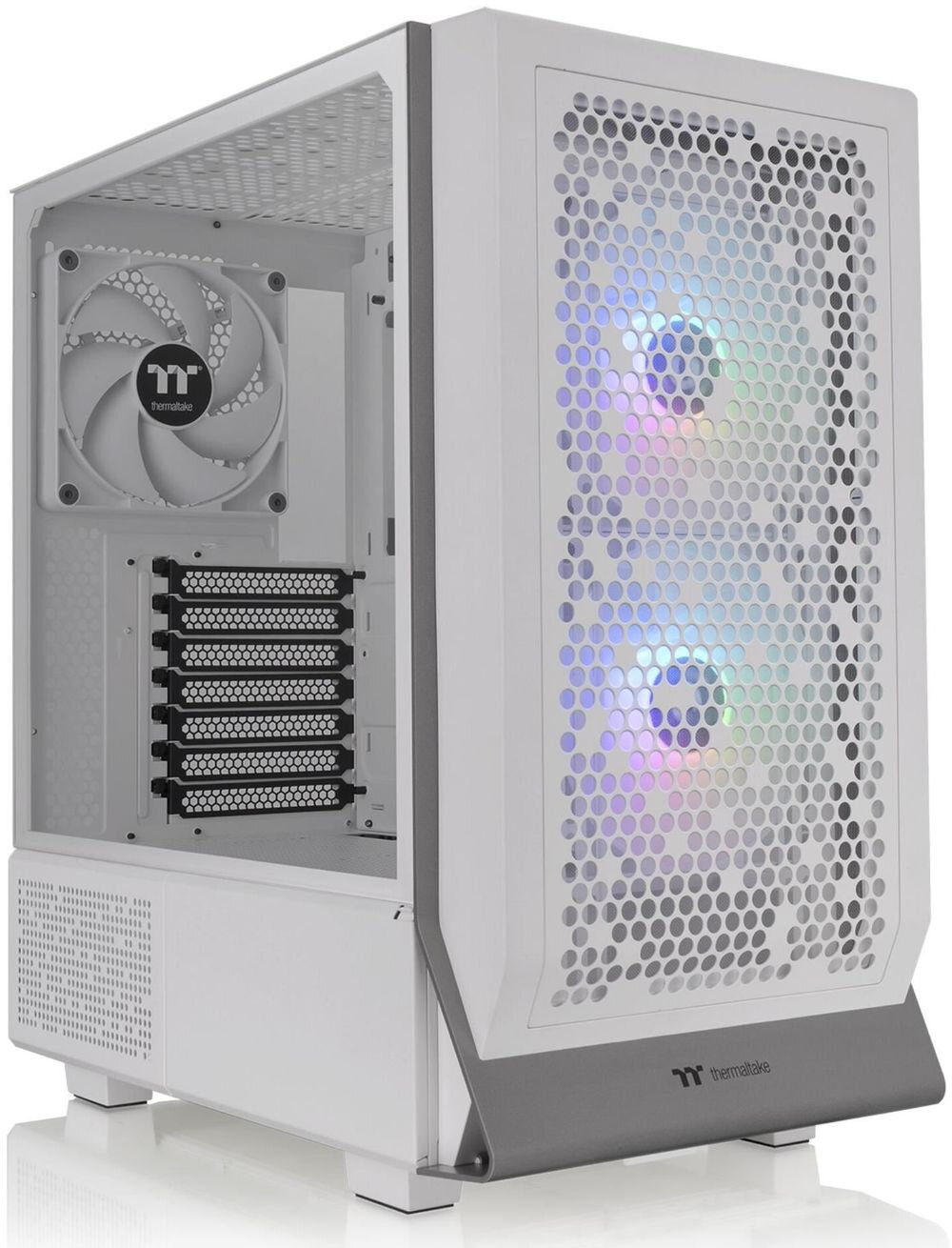 Корпус Thermaltake Ceres 300 TG ARGB белый без БП ATX 3x140mm 2xUSB3.0 1xUSB3.1 audio bott PSU