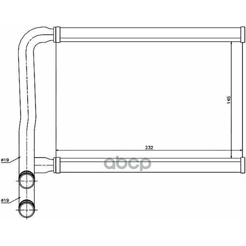 Радиатор Отопителя Салона Tg-Rih004597138-1E000 TiGuar Hyundai Accent 05- Kia Rio 05- Ti-Guar арт TGRIH0045 5490₽