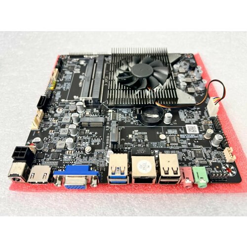 Материнская плата MINI ITX Intel N5095 11 поколение 4 ядра 2хDDR 4 12V питание 890000₽