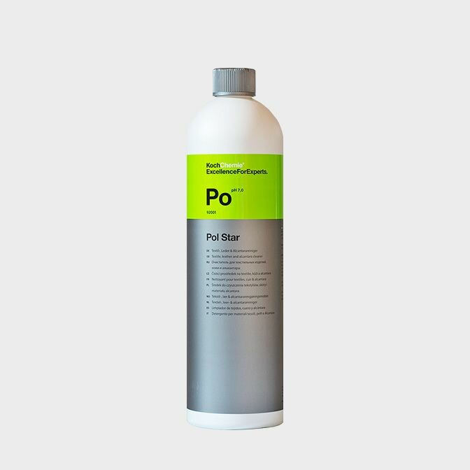 Pol Star - cредство для чистки кожи, алькантары, ткани 1 л, Koch Chemie