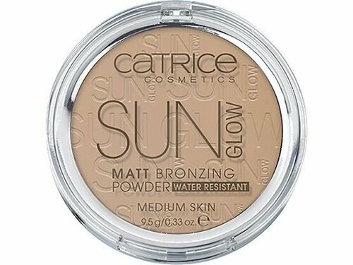 Пудра матирующая с эффектом загара Catrice Sun Glow Matt Bronzing Powder