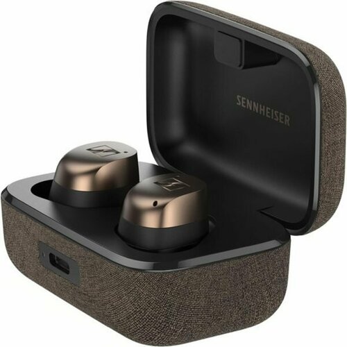 беспроводные наушники sennheiser momentum 4 чёрный Беспроводные наушники Sennheiser Momentum True Wireless 4 (черная медь)