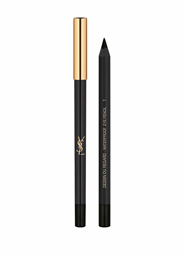 Yves Saint Laurent Карандаш для глаз Dessin Du Regard Waterproof, оттенок 01 noir effronte, 1,2гр.