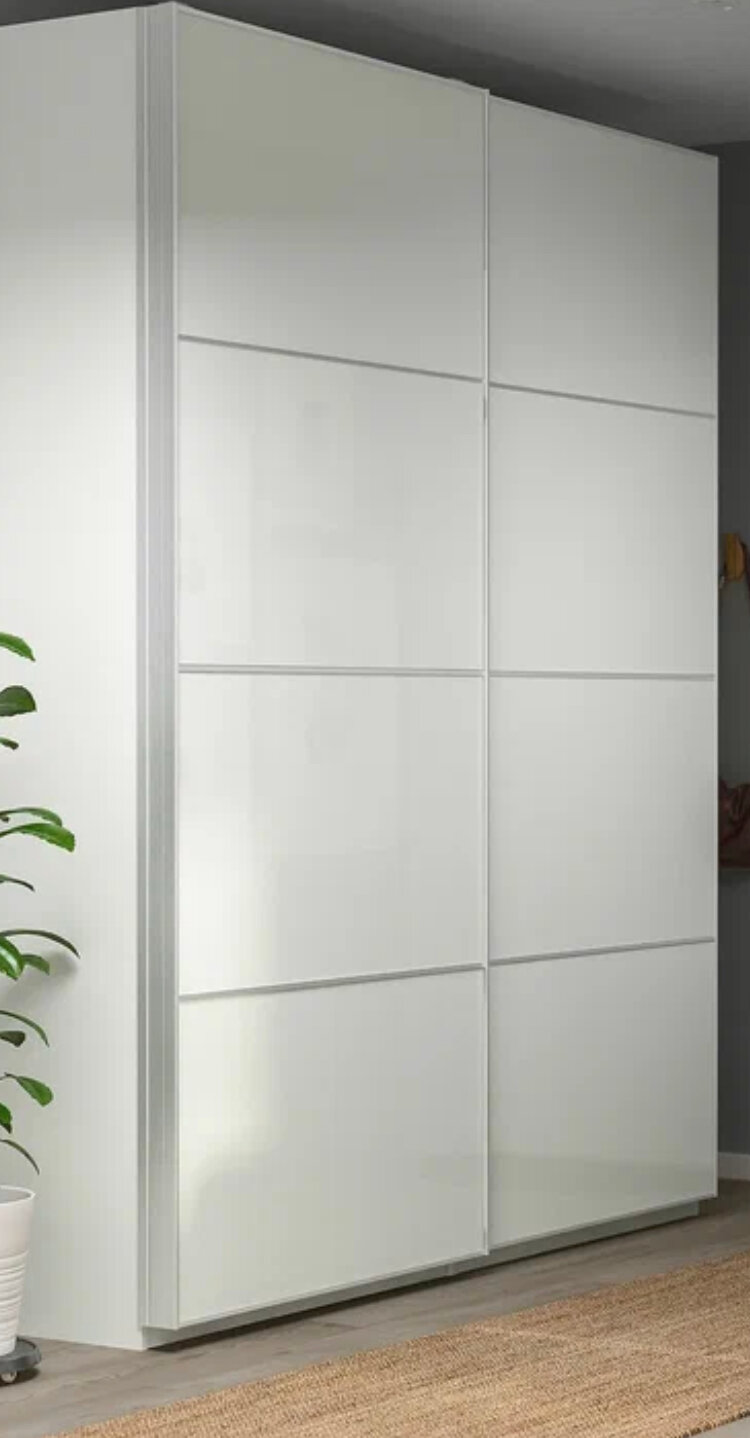 фото IKEA Шкаф-купе пакс 200х58х236 Тьёрхом