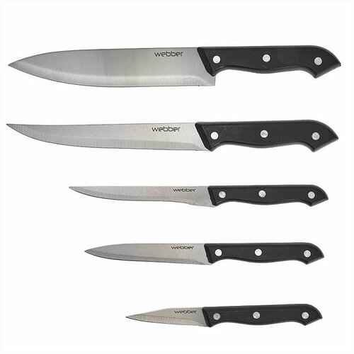 Набор ножей 5 предметов WEBBER ВЕ-2266