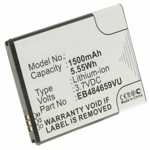 Аккумуляторная батарея iBatt iB-T4-M349 1500mAh для телефонов, смартфонов Samsung аккумуляторная батарея ibatt ib cab31p0000c1 m443 1500mah