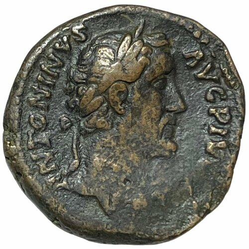 Римская империя (Антонин Пий) 1 ас 138-161 гг. (TR POT XXIIII)