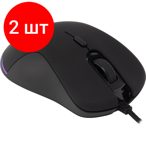 Комплект 2 штук Мышь компьютерная Acer OMW190 черный оптическая 6400dpi6but ZL MCEEE00T 344100₽