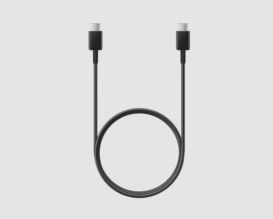 фото Кабель Samsung USB-C to USB-C, (3A), 1м, (EP-DA705B), черный