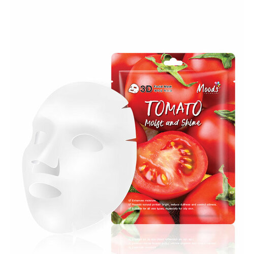 3D Facial Mask TOMATO Moods Тканевая маска для лица томат 38 мл 268₽
