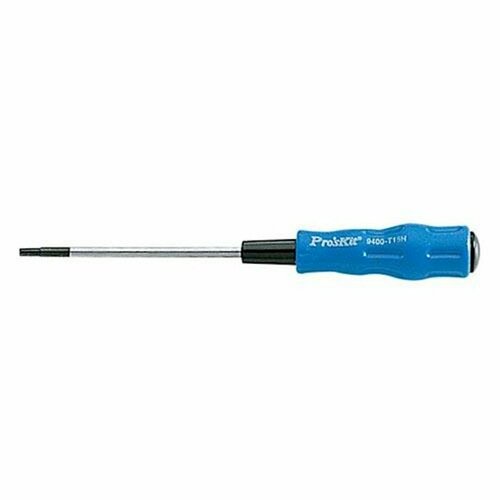 Отвертка звездообразная (Torx) ProsKit 89400-T15H с антивандальной защитой