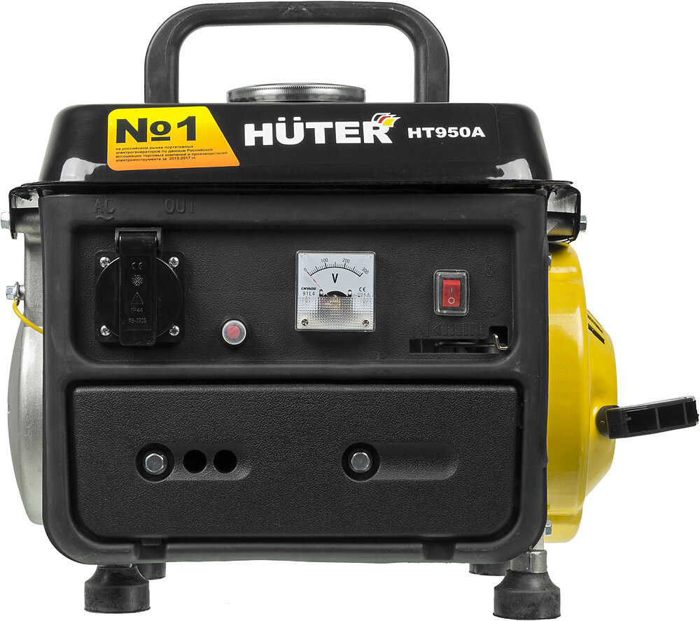 Бензиновый генератор Huter HT950A - фотография № 2