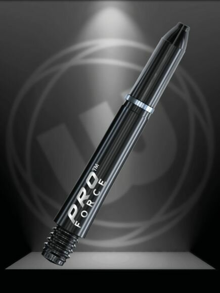 Короткие хвостовики (9 шт) для дротиков WINMAU PRO FORCE (Black, Short, 35mm) — фото 1