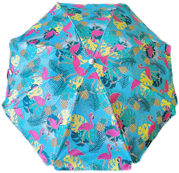 Зонт пляжный ACTIWELL Тропики 180см, регулируемый усиленный, Арт. UMB03