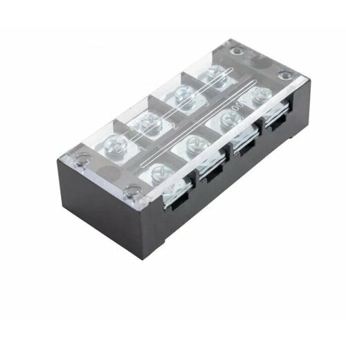 Клемник силовой 45 Ампер 4 полюсный