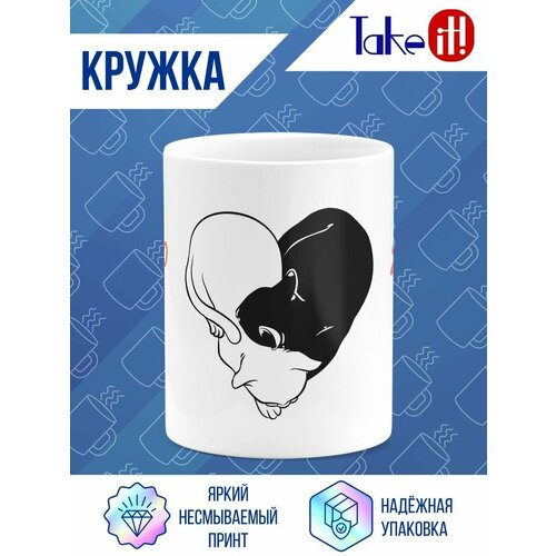 Кружка стандарт Лав-Коты 391₽