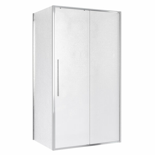 Душевой уголок Niagara Nova NG-65-13CH+NG-CH100-34 130х100 стекло шиншилла/профиль хром