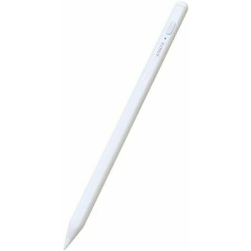 Стилус для планшета Anker Pencil Pro емкостный, магнитный, Bluetooth 5.3 - WHITE стилус wiwu для apple pencil быстрая зарядка для разъема lightning магнитный стилус для ipad pro air