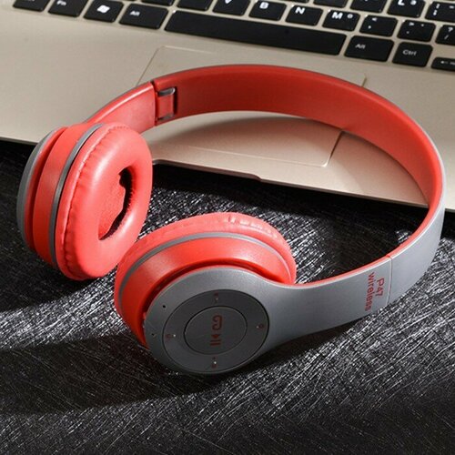 Наушники беспроводные LuazON OBT 10 накладные microUSB microSD Jack 35 мм микс 1197₽