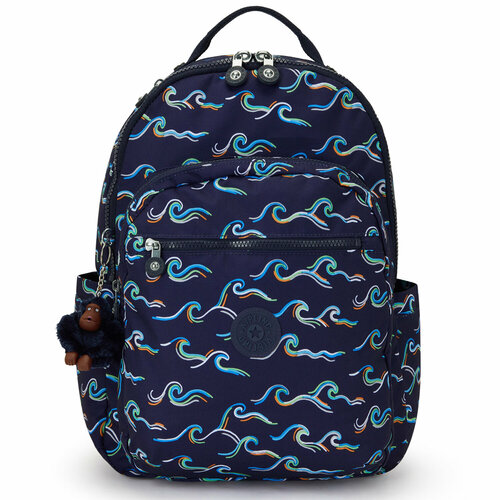 Рюкзак Kipling KI4851W92 Seoul Large Backpack *W92 Fun Ocean Prt