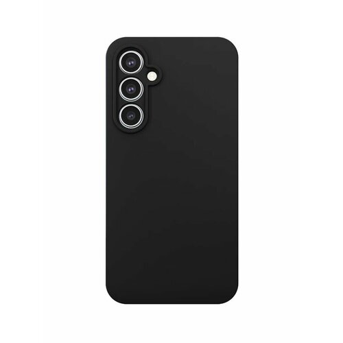 Чехол-накладка VLP Aster Сase для смартфона Samsung Galaxy A55 (Цвет: Black)