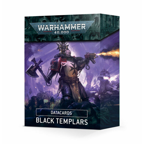 Набор миниатюр Warhammer 40000: Datacards Black Templars (9ed.)