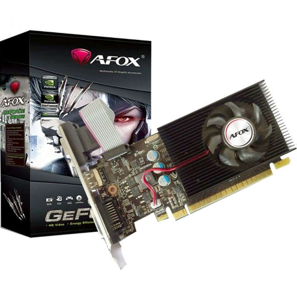 Видеокарта PCI-E Afox AF220-1024D3L2 1GB DDR3 128bit 40nm 625/12000MHz D-Sub/DVI-D/HDMI - фото №15