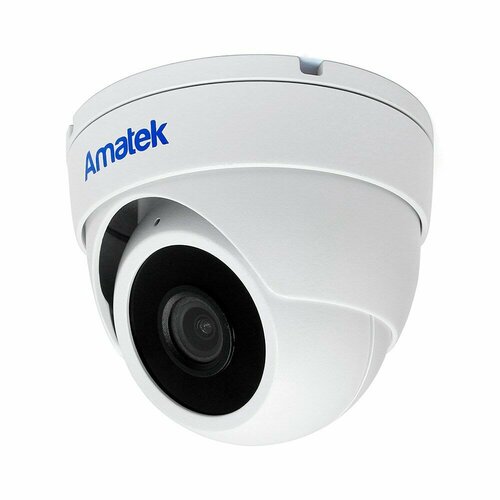 Видеокамера IP купольная Amatek AC-IDV502MSX 28 мм микрSD 7000885 5900₽