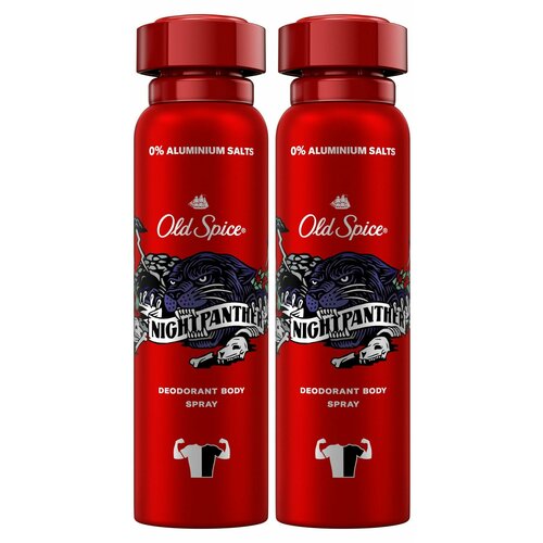 OLD SPICE Аэрозольный дезодорант Nightpanther, 150мл, 2 штуки