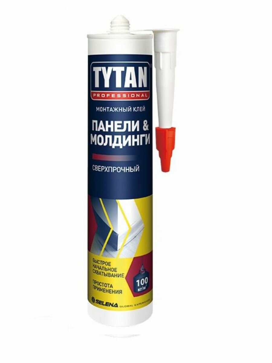 TYTAN PROFESSIONAL панели И молдинги клей монтажный, бежевый (310мл)