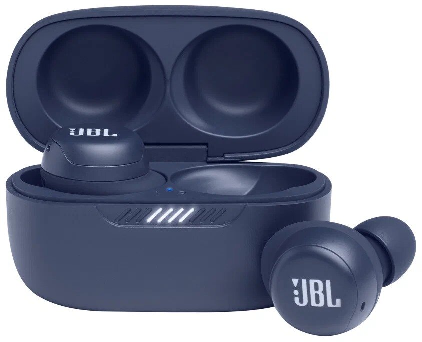 Беспроводные наушники JBL Live Free NC+, синий