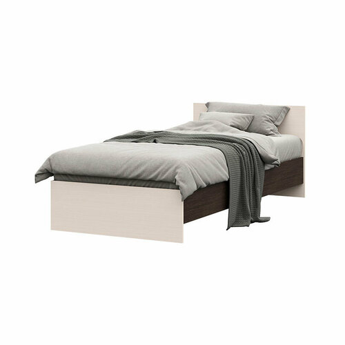 КР 555 Бася ЛДСП кровать 900 венге/белфорт