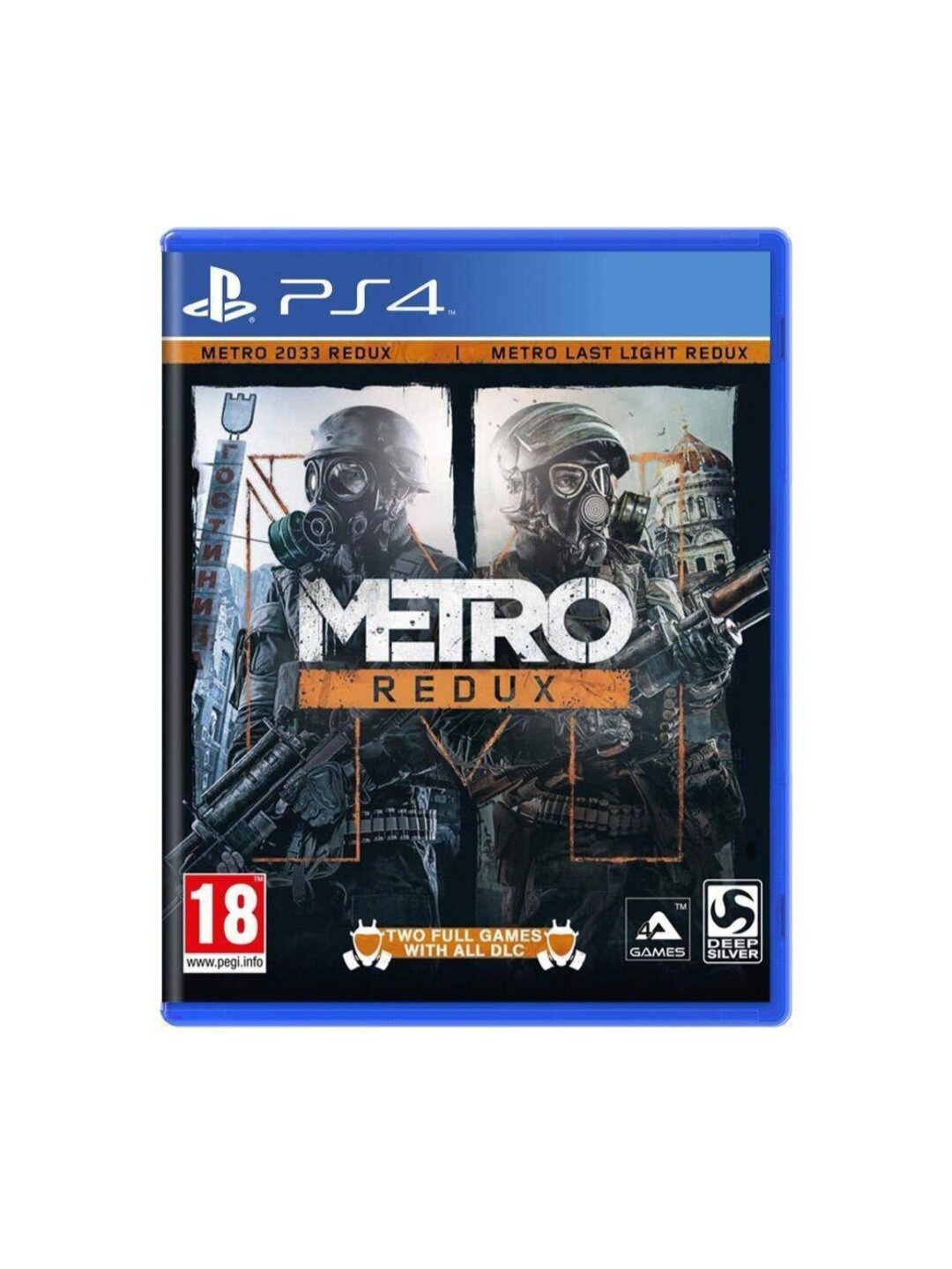 Игра Metro Redux на PS4, полностью на русском языке