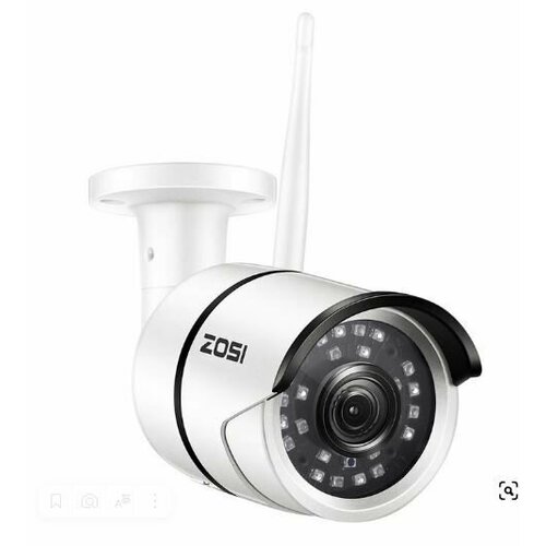 IP-камера ZOSI 1NB-2622MW-W 1080P Full HD WiFi для внутренней и внешней безопасности 510000₽