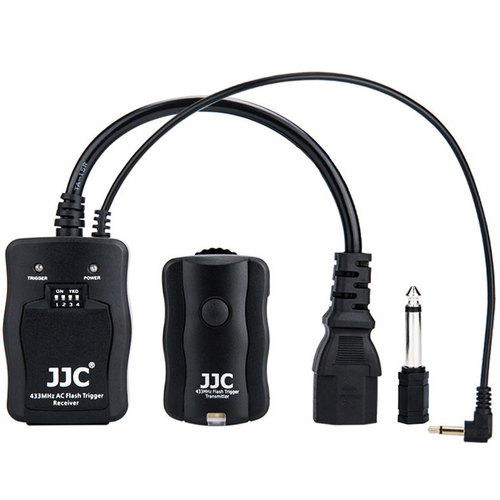 Радиосинхронизатор JJC JF-220U для студийного света (16 каналов, 433Mhz, 1 трансмиттер + 1 приемник)