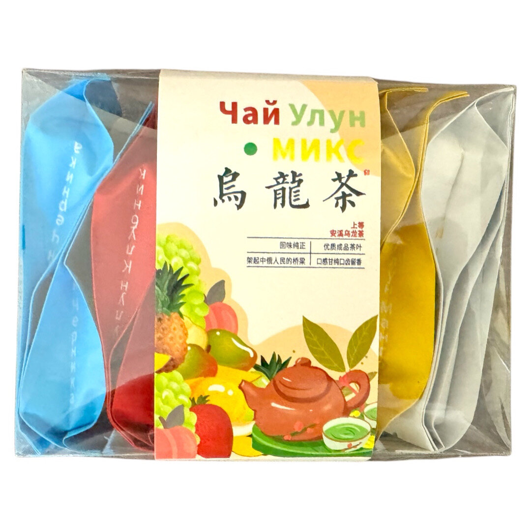 Cemya набор Настоящего китайского чая Улун фруктовый Микс / 84 гр 12 пакетиков 042-009