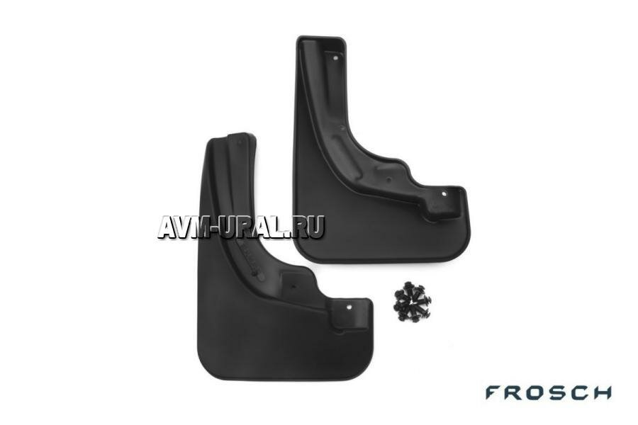 FROSCH NLF3714F11 NLF.37.14. F11_брызговики передние! хб. полиуретан\ Opel Corsa 06>