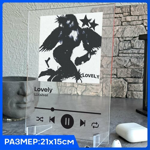 Spotify poster Шайни трек пластинка 490₽