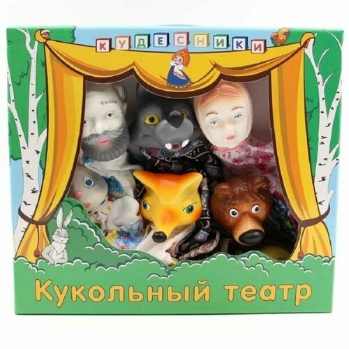 Игровой набор Воронеж Кукольный театр Кудесники Колобок, арт. СИ-683 кудесники воронеж воронеж набор теремок арт си 577 14 си 577