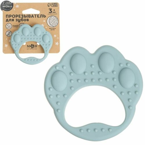 Прорезыватель силиконовый Лапка MumBaby 597₽