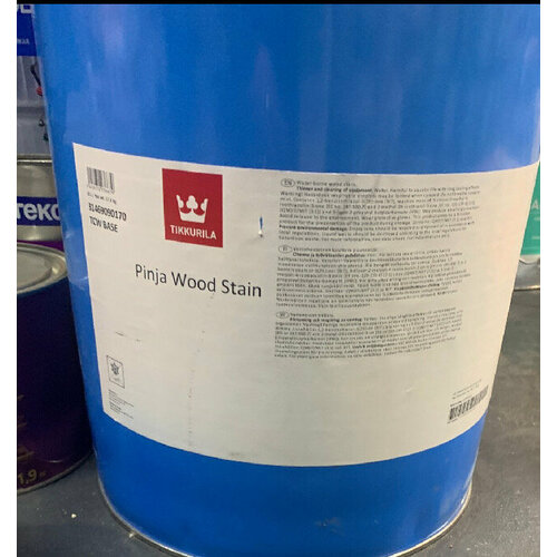 Быстровысыхающая водоразбавляемая пропитка Тиккурила Pinja Wood Stain 18 л пропитка sherwin williams wood classics stain natural 3 8 л