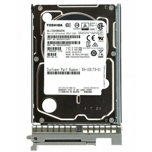 Жесткий Диск Cisco UCS-HD600G15K12G= 600Gb 15000 SAS 2,5" HDD