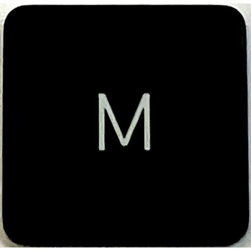 Кнопка клавиша M Macbook Air, Pro M1 2019-2022 кнопка клавиша y macbook air pro m1 2019 2022