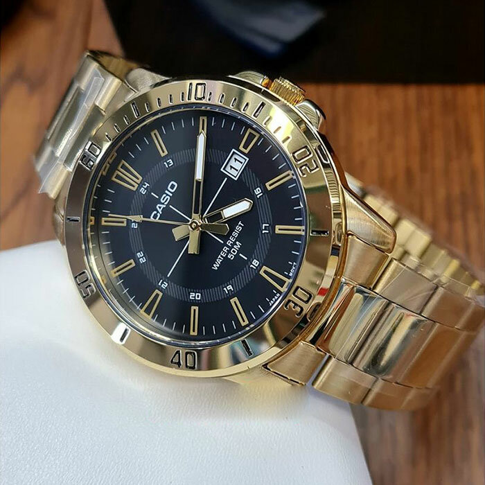 Наручные часы CASIO Collection, золотой — фото 1