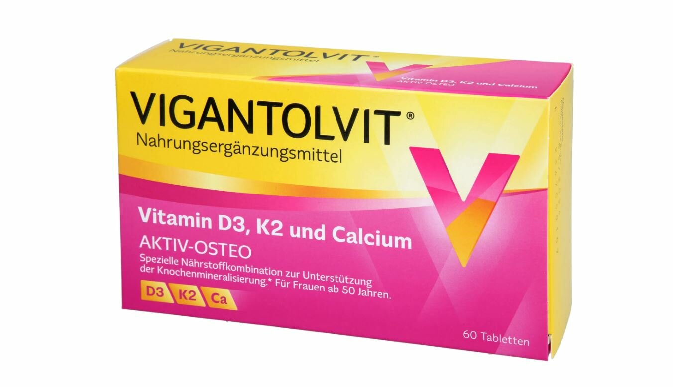 VIGANTOLVIT D3K2 60 шт, Германия